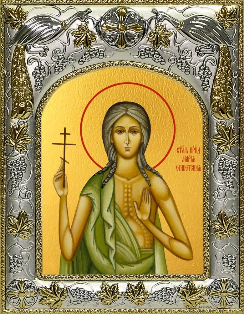 Мария Египетская, преподобная, икона